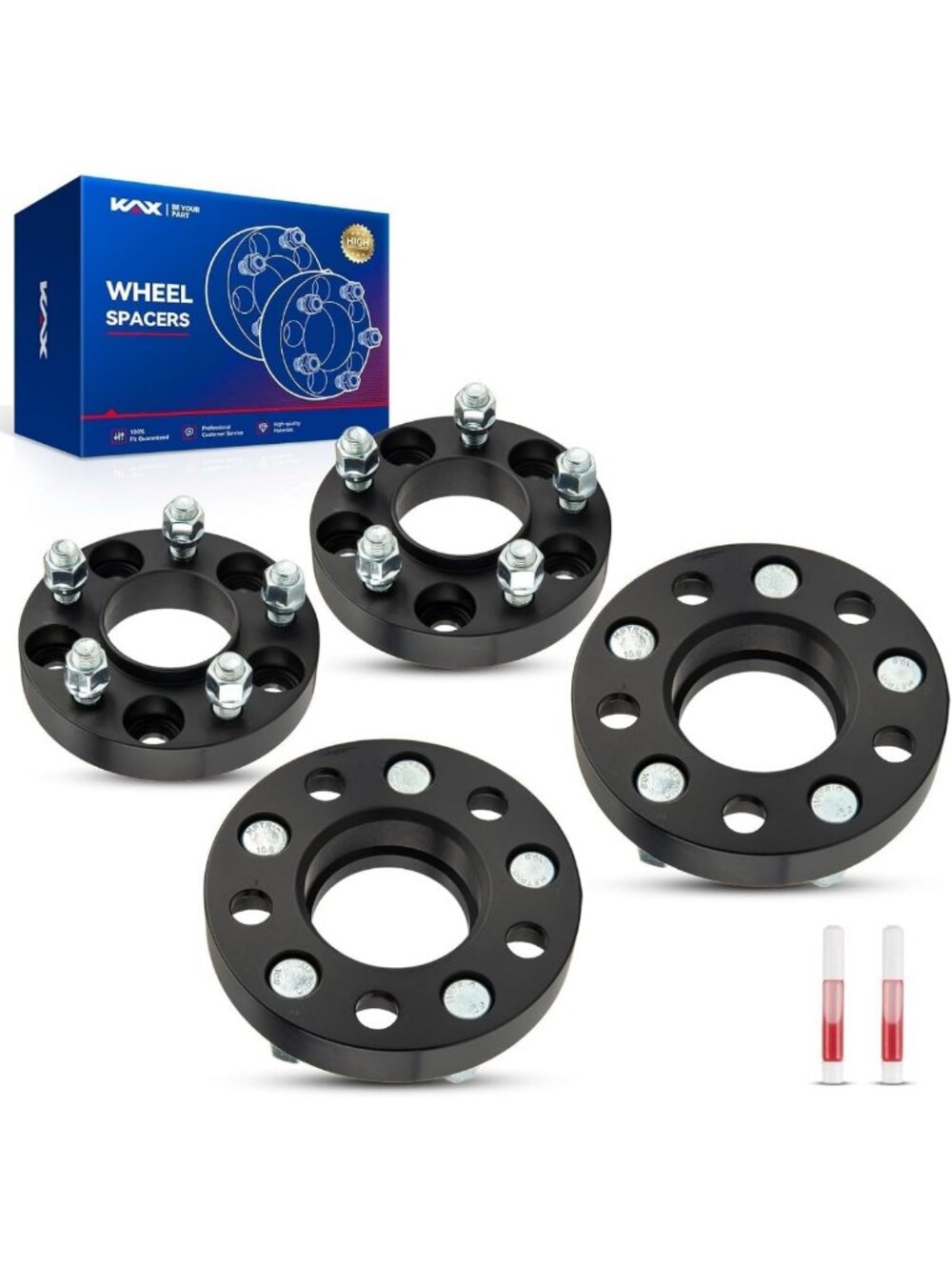 1-Inch Hub-Centric Wheel Spacers for Ford Mustang - Boost Performance & Stance